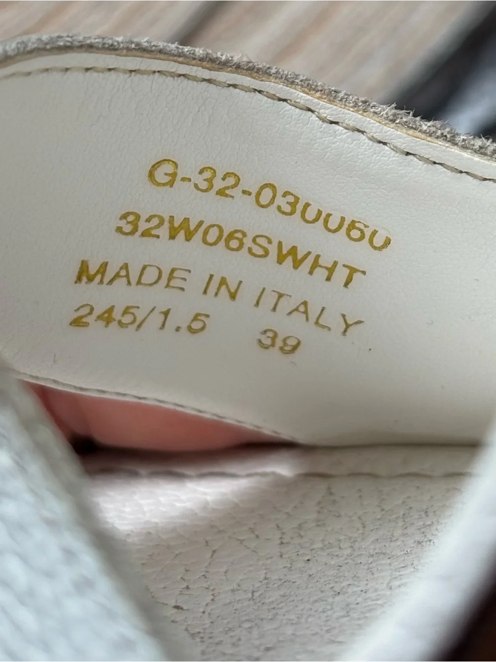 Christian Di Riccio Italy White Leather Platform Wedge Sandals Size 39 US 8.5